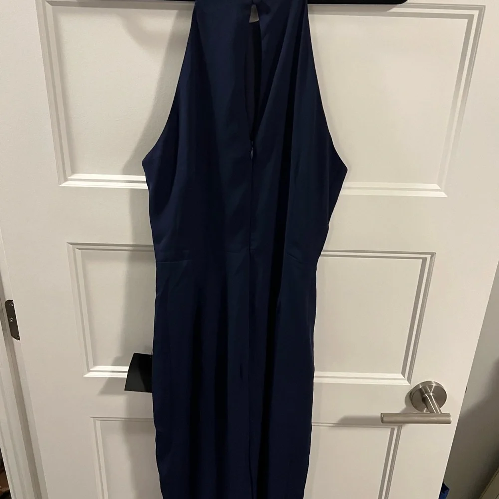 Lulu's Navy Maxi Dress - Picture 2 of 3